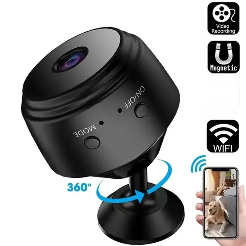 “Xiaomi A9 SmartCam – Mini cámara WiFi HD inteligente para seguridad y monitoreo remoto”